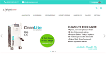 Tablet Screenshot of cleanlazer.com